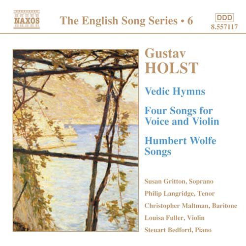 English Song Series 6 - Holst / Gritton / Langridge / Maltman / Fuller - Muziek - NAXOS - 0747313211722 - 2 december 2003