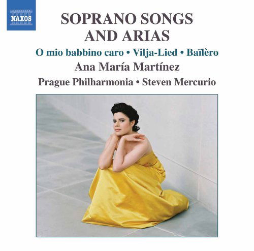 Soprano Arias - Martinez,ana-maria / Prague / Mercurio - Musiikki - NAXOS - 0747313282722 - tiistai 15. marraskuuta 2005