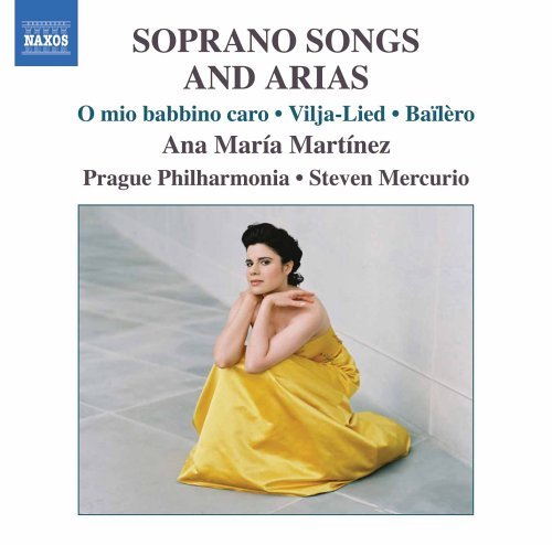 Soprano Arias - Martinez,ana-maria / Prague / Mercurio - Musikk - NAXOS - 0747313282722 - 15. november 2005