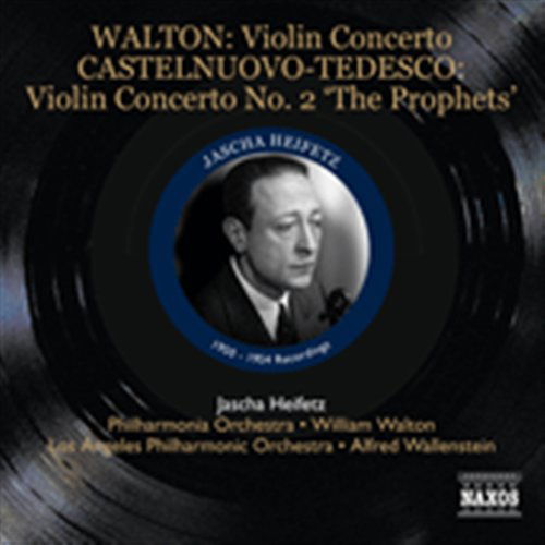 Violin Concerto / the Prophet - Walton / Castelnuovo-Tedesc - Musiikki - NAXOS - 0747313336722 - perjantai 8. huhtikuuta 2011