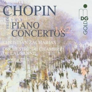 Piano Concertos 1 & 2 - Chopin / Zacharias / Lausanne Chamber Orchestra - Musikk - MDG - 0760623126722 - 21. juni 2005
