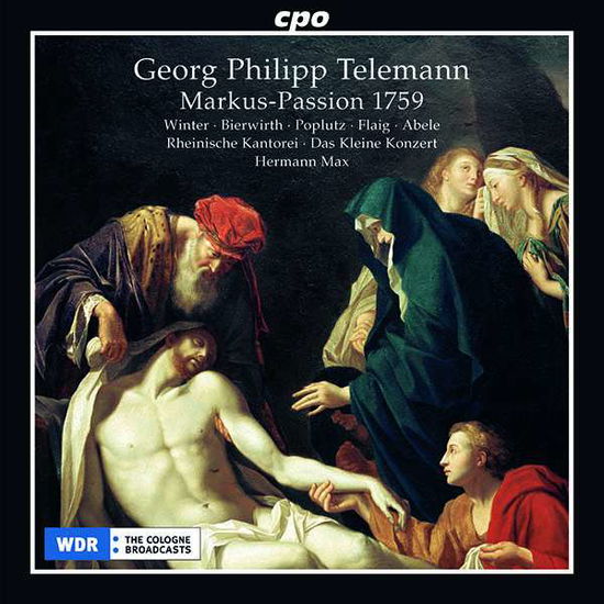 Passion 1759 - Telemann / Rheinische Kantorei / Max - Musiikki - CPO - 0761203534722 - perjantai 3. heinäkuuta 2020