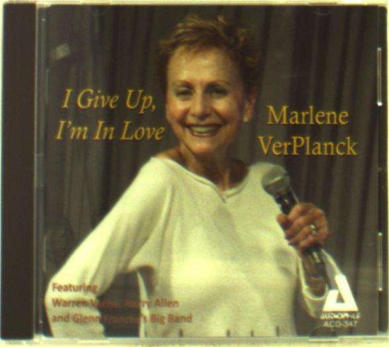 Cover for Marlene Verplanck · I Give Up, I'm In Love (CD) (2015)