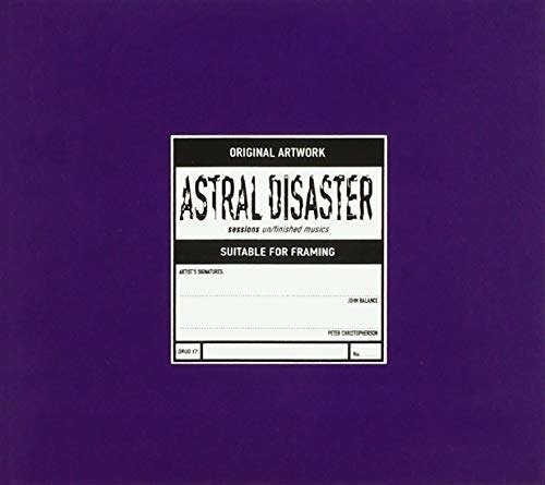 Astral Disaster Sessions Un/Finished Music - Coil - Música - LION - 0778578991722 - 31 de julio de 2018