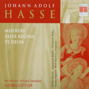 Miserere-Salve Regina -Wp - J.A. Hasse - Musiikki - BERLIN CLASSICS - 0782124173722 - torstai 19. maaliskuuta 2015