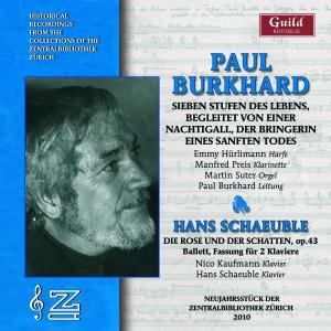 Cover for Burkhard / Preis · Music by Paul Burkhard &amp; Schaeuble (CD) (2010)