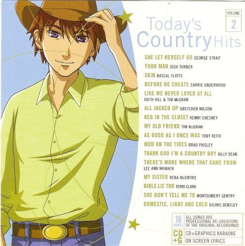 Cover for Various Artists · Karaoke: Today'S Country Hits 2 (CD)
