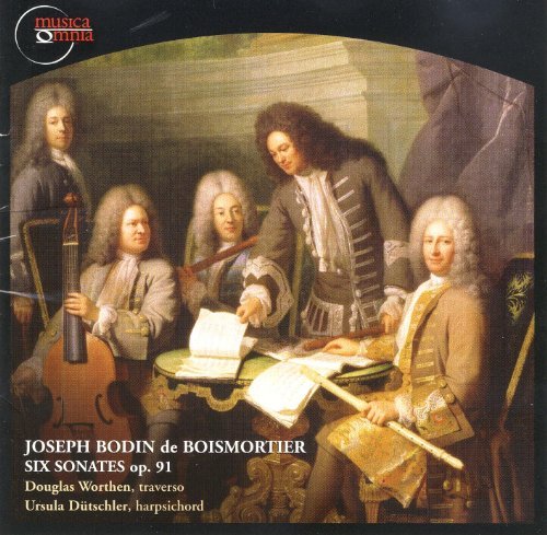Cover for Boismortier / Worthen / Dutschler · Sonatas for Flute &amp; Harpsichord (CD) (2010)
