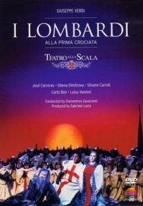 Cover for Carreras / Dimitrova / Gavazze · Verdi: I Lombardi (DVD) (2012)