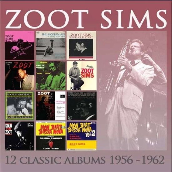 Cover for Zoot Sims · 12 Classic Albums 1956-62 (CD) (2015)