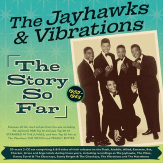 Cover for Jayhawks &amp; Vibrations · Jayhawks &amp; Vibrations: The Story So Far 1955-62 (CD) (2022)