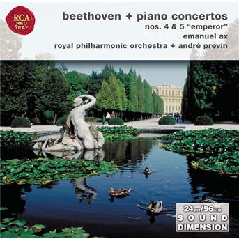 Cover for Beethoven / Ax / Rpo / Previn · Piano Concerto No 4 &amp; 5 (CD) (2012)