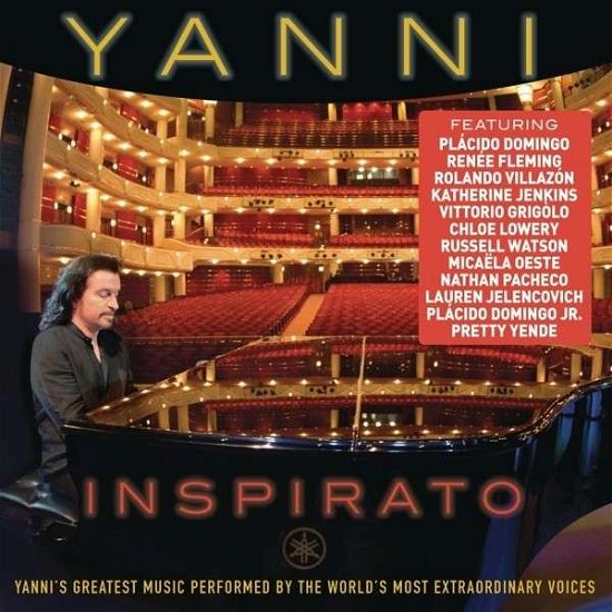 Cover for Yanni · Inspirato (CD) (2020)