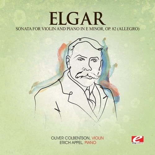 Cover for Elgar · Sonata Viol &amp; Piano E Min 82 (Allegro)-Elgar (CD) (2016)