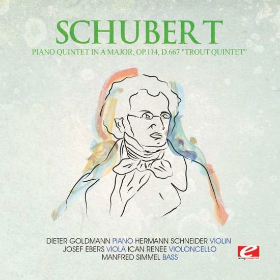 Cover for Schubert · Piano Quintet In A Major Op.114 D.667-Schubert (CD) [Remastered edition] (2015)