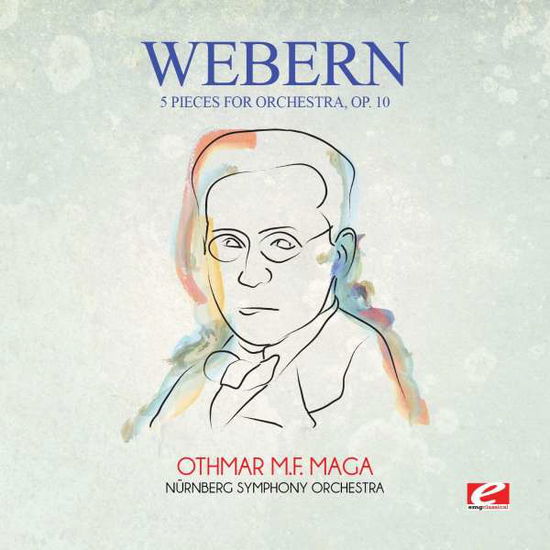 Cover for Webern · 5 Pieces For Orchestra Op. 10-Webern (CD) [Remastered edition] (2015)