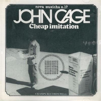 Cover for John Cage  · Cheap Imitation (CD)