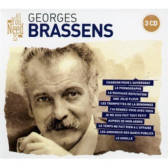 Cover for Georges Brassens · All You Need Is: Georges Brassens (CD) (2015)