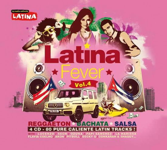 Cover for Latina Fever 4 / Various (CD) (2020)