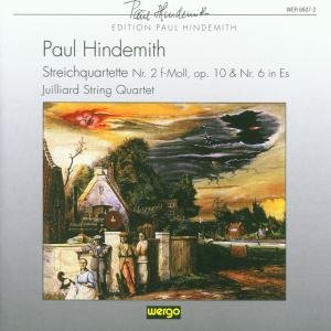 Cover for Hindemith / Julliard Quartet · String Quartets Nos 2 &amp; 6 (CD) (1997)