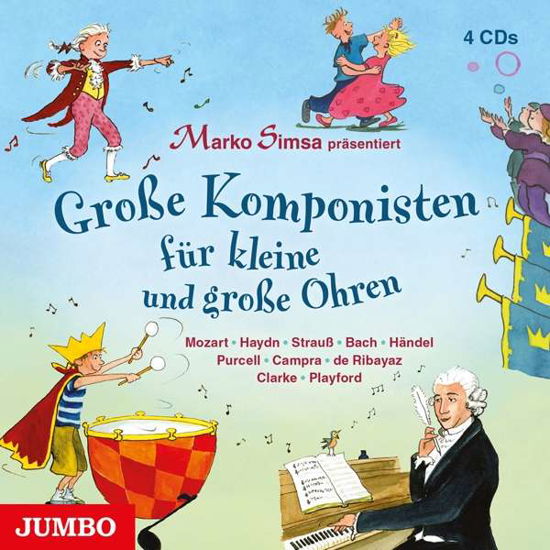 Grosse Komponisten Für Kleine Und Grosse Ohren - Marko Simsa - Muzyka - Hoanzl - 4012144393722 - 13 lipca 2018