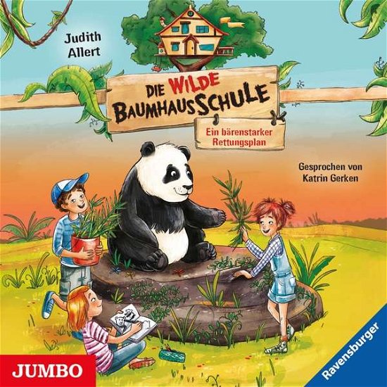 Cover for Judith Allert · Die wilde Baumhausschule: Ein bärenstarker Rettungsplan - Folge 2 (CD) (2019)