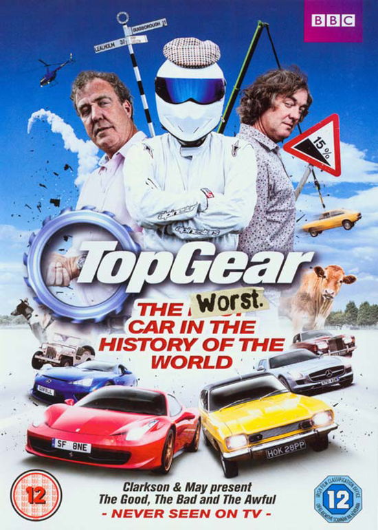 Cover for Top Gear - The Worst Car in The History · Top Gear - The Worst Car In The History Of The World (DVD) (2012)