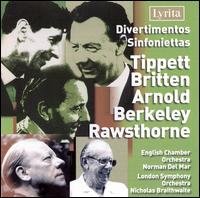 Cover for Tippett / Britten / Arnold / Eco / Del Mar · Divertimentos &amp; Sinfoniettas (CD) (2007)