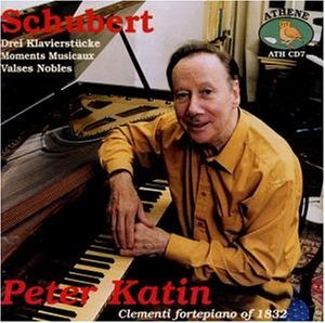 Cover for Schubert / Katin,peter · Drei Klavierstuck (CD) (1996)
