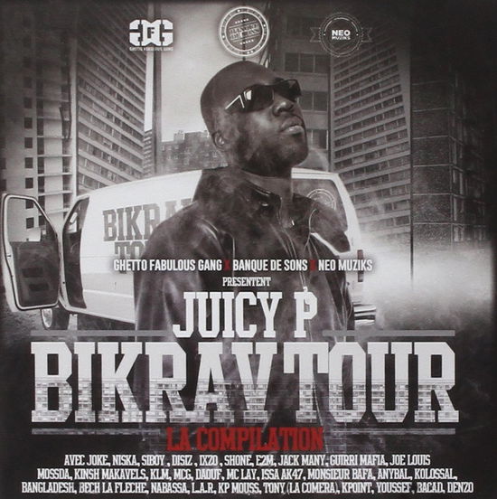 Cover for Juicy P · Bikrav tour (CD) (2016)