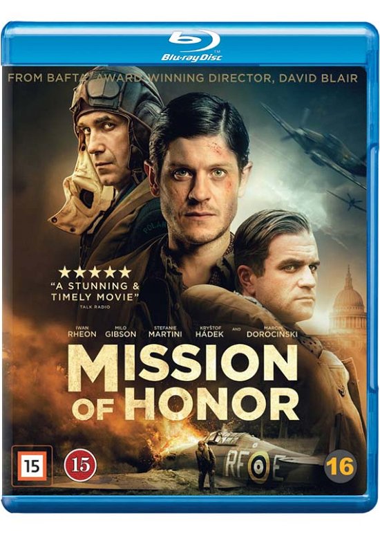 Cover for Milo Gibson · Mission of Honor (Blu-ray) (2019)