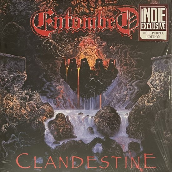 Cover for Entombed · Clandestine (Purple Vinyl) (LP) (2024)