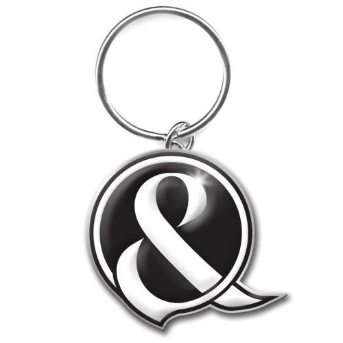 Of Mice & Men Keychain: Ampersand (Enamel In-fill) - Of Mice & Men - Merchandise - Unlicensed - 5055295383722 - 