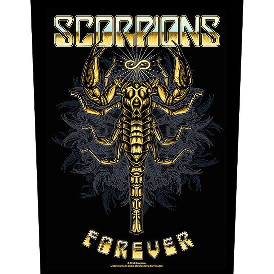Scorpions Back Patch: Forever - Scorpions - Produtos - PHD - 5055339793722 - 19 de agosto de 2019