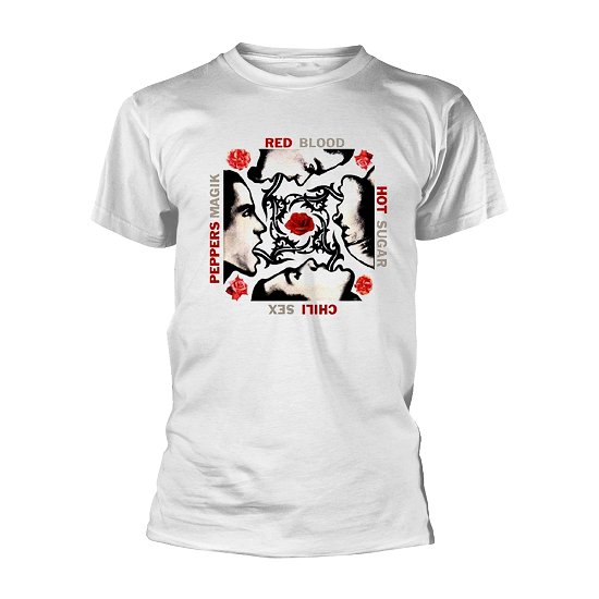Cover for Red Hot Chili Peppers · Bssm (White) (T-shirt) [size S] (2022)