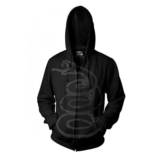 Cover for Metallica · Black Album Burnished (Hoodie) [size XL] [Black edition] (2018)