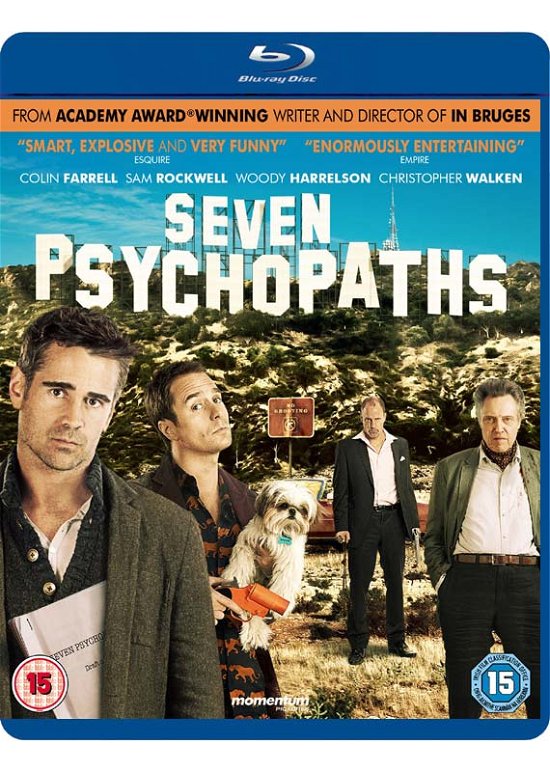 Cover for Seven Psychopaths BD · Seven Psychopaths (Blu-ray) (2013)
