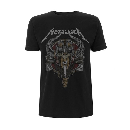 Cover for Metallica · Metallica Unisex T-Shirt: Viking (T-shirt) [size S] [Black edition] (2018)