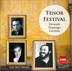 Cover for Domingo / Pavarotti / Carreras · Tenor Festival (CD) (2011)