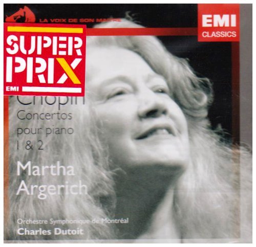 Cover for Martha Argerich · Chopin: Concerti Per Pianoforte 1 E 2 (CD) (2015)