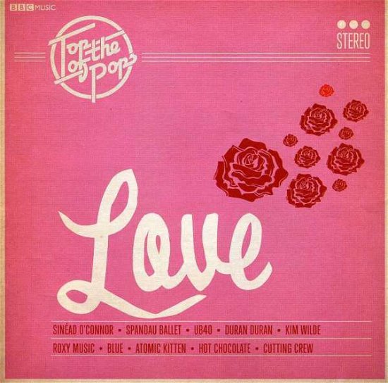 Cover for Top Of The Pops: Love (CD) (2013)