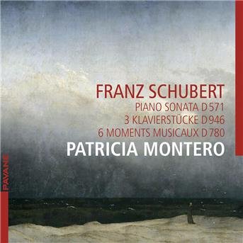 Cover for Patricia Montero · Schubert: Piano Sonata D 571-3. Klavierstucke D 946-6 (CD) (2019)