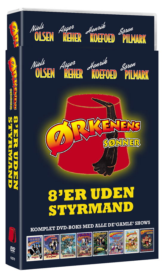 Ørkenens Sønner · Ørkenens Sønner - 8'er Uden Styrmand (DVD boks) (DVD) [Box Set edition] (2023)