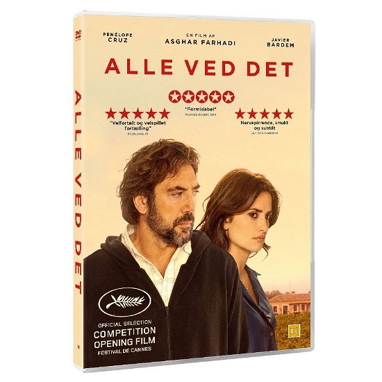 Cover for Everybody Knows (Alle Ved Det) (DVD) (2019)