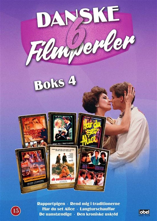 Cover for Danske Filmperler Boks 4 (DVD) (2019)