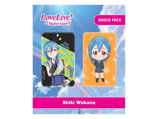 Love Live! Ansteck-Buttons Doppelpack Shiki Wakana (Toys) (2024)