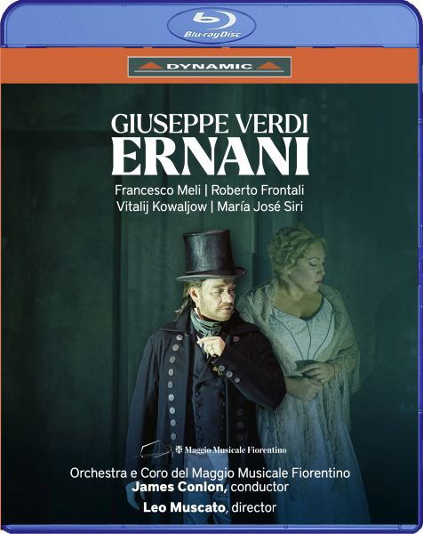 Verdi: Ernani - Orchestra E Coro Del Maggio Musicale Fiorentino / Roberto Frontali - Film - DYNAMIC - 8007144579722 - 18. august 2023