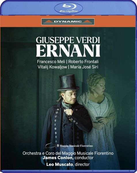 Cover for Orchestra E Coro Del Maggio Musicale Fiorentino / Roberto Frontali · Verdi: Ernani (Blu-ray) (2023)