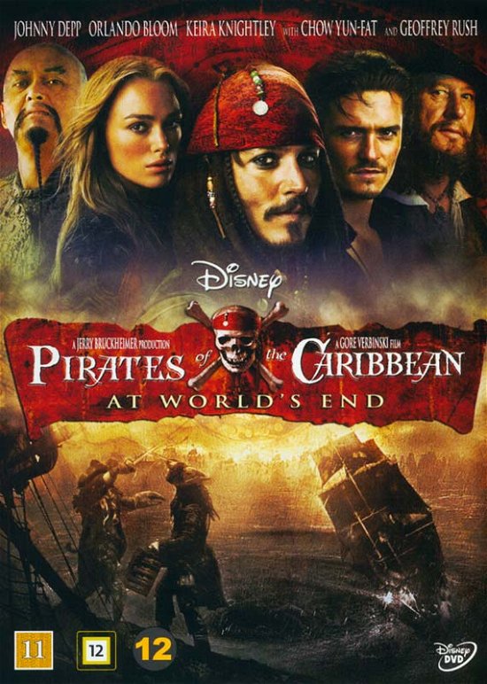 Cover for Pirates of the Caribbean · Pirates of the Caribbean 3: At World's End (DVD) (2008)