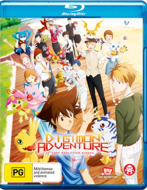 Cover for Seth, Joshua, Hanae, Natsuki, Mimori, Suzuko, Hosoya, Yoshimasa, Oshaughnessey, Colleen, Roye, Nicolas, Tomohisa, Taguchi · Digimon Adventure: Last Evolution Kizuna (Blu-ray) (2021)